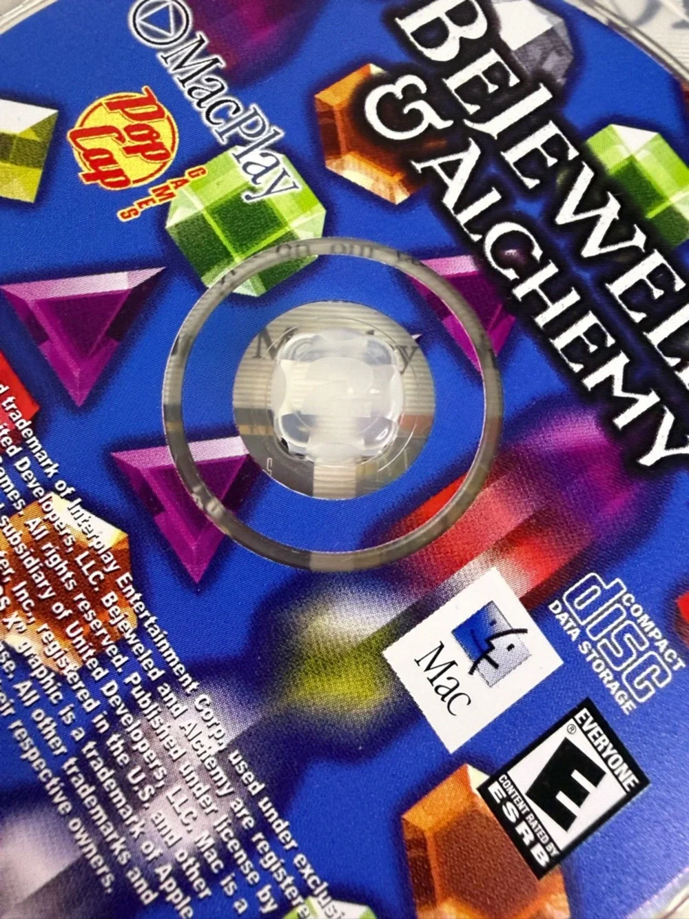 Bejeweled & Alchemy MacPlay Game for Mac - 2002